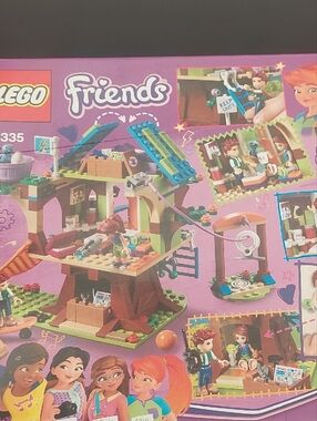 Lego Friends Purple and Teal Treehouse Playset